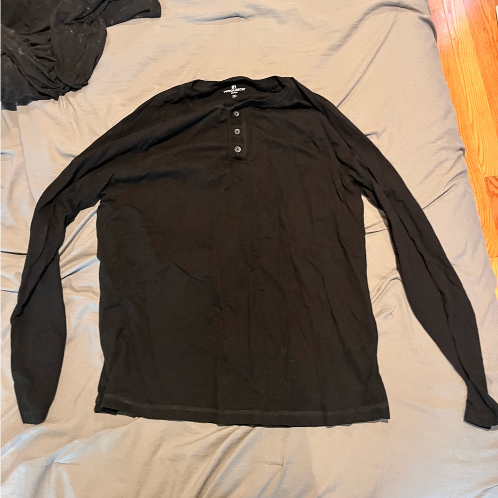 Woolrich Black Crew Neck Shirt